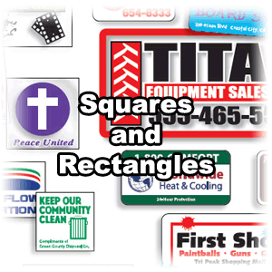 Square and Rectangle Decals